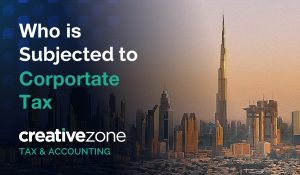 Who is subjected to Corporate Tax in UAE picture