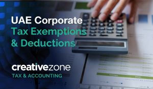 UAE Corporate Tax Exemptions and Deductions
