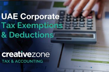 UAE Corporate Tax Exemptions and Deductions