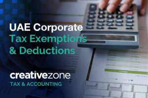 UAE Corporate Tax Exemptions and Deductions